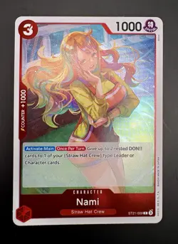 Nami | One Piece TCG: EX Gear 5 English OP — Foil Holo NM - Image 3