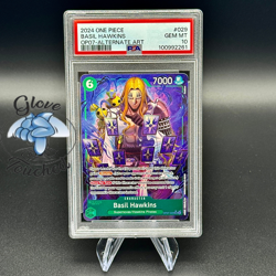 2024 One Piece 500 Years in the Future OP07-029 Basil Hawkins Alt Art PSA 10 - Image 1