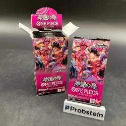 Lot of (24) One Piece Japanese OP-11 A Fist of Divine Speed Booster Packs Sealed - Image 1
