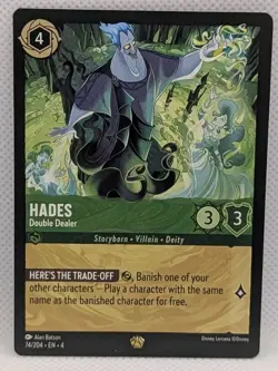 🔥 Disney Lorcana - Hades: Double Dealer 74/204 - Ursula's Return (Regular) 🔥 - Image 1