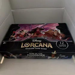 Disney Lorcana TCG Rise of the Floodborn Booster Box 4050368982711 - Image 1