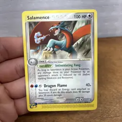 Salamence 19/97 Dragon Regular Rare Pokemon TCG Card NM - Image 1