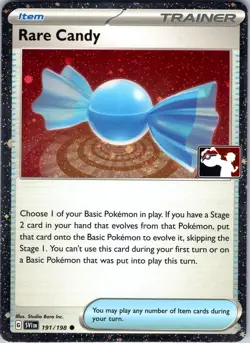Rare Candy - 191/198 Prize Pack Series Cards Pokemon TCG NM Holo - Image 1