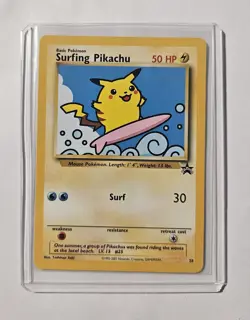 Pokemon Card - TCG Surfing Pikachu Promo Card 28 - Image 1
