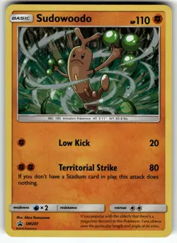 Sudowoodo SM207 SM Promos LP Pokemon Card TCG - Image 1
