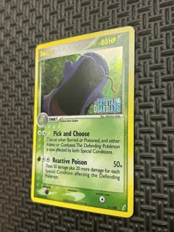 Swalot 11/100 Ex Crystal Guardians Reverse Holo Rare Stamped Pokemon Card LP/MP - Image 3