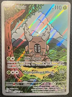 Pinsir 168/167 Holo Illustration Rare Twilight Masquerade Pokemon Card - Image 1