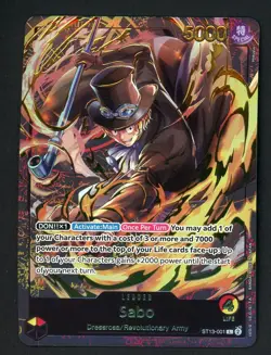 Sabo (Premium Card Collection -Leader Collection-) ST13-001 One Piece - Image 1