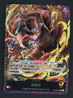 Sabo (Premium Card Collection -Leader Collection-) ST13-001 One Piece - Image 1