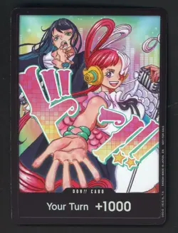 One Piece Card Uta & Ado Don!! Card One Piece Day 2024 Promo - Image 1
