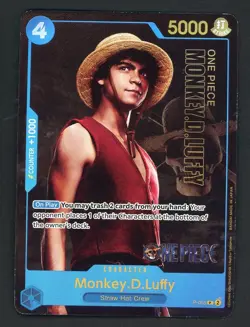 One Piece 2024 Premium Card Collection #055 Monkey D. Luffy - Image 1