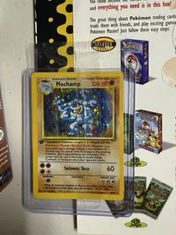 Pokemon TCG Starter Gift Box, Sealed Cards Machamp Vaporeon CIB 1999 No Booster 742818060820 - Image 4