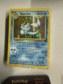 Pokemon TCG Starter Gift Box, Sealed Cards Machamp Vaporeon CIB 1999 No Booster 742818060820 - Image 5