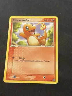 Charmander 57/112 EX FireRed & LeafGreen Nintendo 2004 Pokemon Card - Image 1