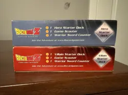 Dragon Ball Z Card Game Saiyan Saga Series Villain & Hero Starter Deck! - Image 4