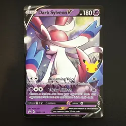 Dark Sylveon V SWSH134 SWSH: Sword & Shield Promo Cards Holo - Near Mint - Image 1