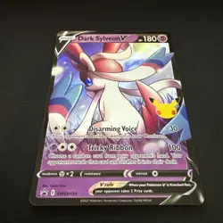 Dark Sylveon V SWSH134 SWSH: Sword & Shield Promo Cards Holo - Near Mint - Image 2