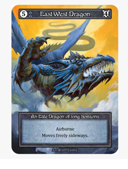 East-West Dragon (FOIL) Elite Beta Sorcery - Image 1