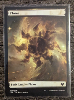 MTG: Plains (250)(Theros Beyond Death) FULL ART - Image 1