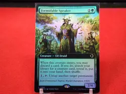 Formidable Speaker (Extended Art) Lorwyn Eclipsed Foil NM - Image 1