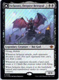Aclazotz, Deepest Betrayal | Foil | The Lost Caverns of Ixalan | 88 | NM | 2023 - Image 1