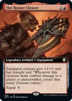 The Reaver Cleaver (Extended Art) R Commander: Dominaria United 84 LP - Image 1