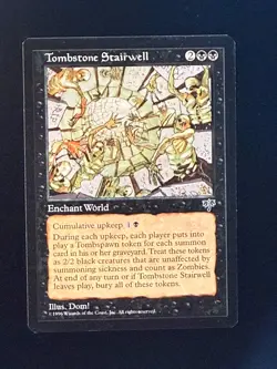 MTG - Tombstone Stairwell - Mirage - 1x - NM (Magic: The Gathering) - Image 1