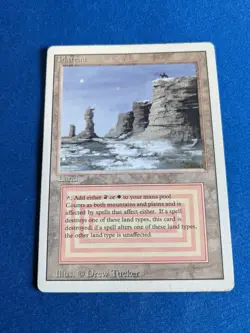 Plateau 1x MtG Revised SLIGHT PLAYED **See Pictures!** - Image 1