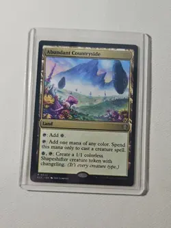 Abundant Countryside [Commander: Lorwyn Eclipsed] Magic MTG ECC 0022 NM - Image 1