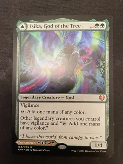 Magic The Gathering Esika god Of The Tree Damaged - Image 1