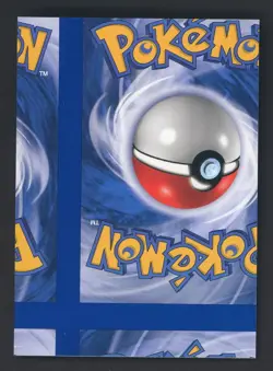 Pokemon English Blank Misprint NFC Cards Front Blank Back Miscut #1 - Image 1