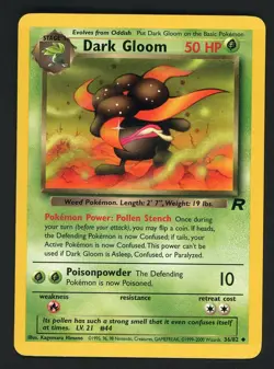Pokemon TCG - DARK GLOOM - 36/82 - Unlimited - Team Rocket (2000) - WOTC - Image 1