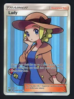 2019 Pokemon SM Hidden Fates Lady Shiny Vault Ultra Rare #SV86/SV94 - Image 1