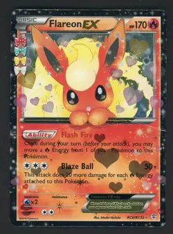 Flareon EX RC6/RC32 Generations Radiant Collections MP Pokemon TCG - Image 1