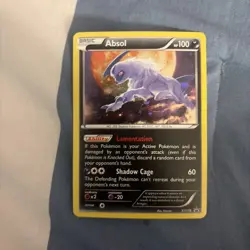 Pokemon TCG Absol Black Star Promo Holo XY178 - Image 1