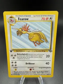 Pokemon TCG - 1st Edition - Fearow 36/64 - Jungle Set 1999 - Dutch - Image 1