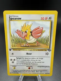 Pokemon TCG - 1st Edition - Spearow 62/64 - Jungle Set 1999 - Dutch - Image 1