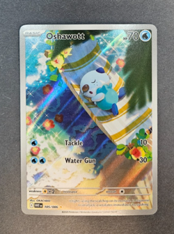 Pokemon TCG - White Flare Oshawott 105/086 Special Illustration Rare NM - Image 1