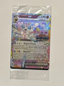 Pokemon Sylveon EX Prismatic Evolutions Promo Stamped Holo 041/131 270HP Sealed! - Image 1