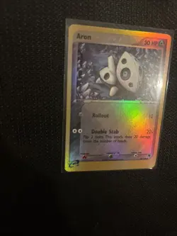 Aron 25/109 Pokemon Ruby and Sapphire Reverse Holo Excellent Condition - Image 5