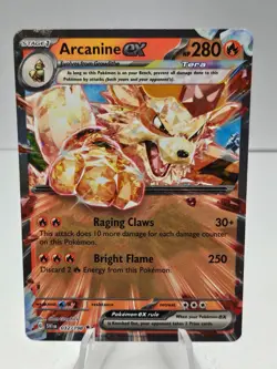 Pokemon TCG SV01: Scarlet & Violet Base Set #032/198 Arcanine ex - Image 1