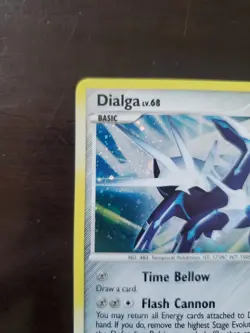 Pokemon Dialga Diamond & Pearl 1/130 Holo Rare - Image 3