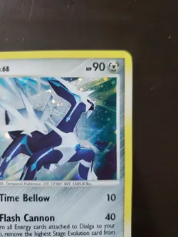 Pokemon Dialga Diamond & Pearl 1/130 Holo Rare - Image 4