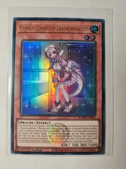 Yu-Gi-Oh! Krankenschwester-Drachenmadchen • BLMM-DE054 • Ultra Rare • DE • NM - Image 3