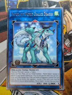Yugioh - Imduk the World Chalice Dragon - Rare - COTD-EN047 - Image 1