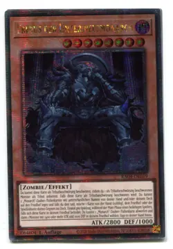 Yu-Gi-Oh! Erebus der Unterweltmonarch Quarter Century SCR RA04-DE019 - Image 1