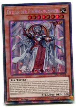Yu-Gi-Oh! Ehther der Himmelsmonarch Collectors Rare RA04-DE018 - Image 1