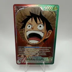 One Piece TCG Monkey D. Luffy OP13-001 ALT ART Leader - Image 1