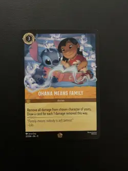 Ohana Means Family - Winterspell 32/204 Disney Lorcana - Image 1