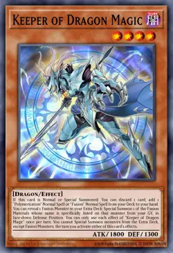 Keeper of Dragon Magic - TOCH-EN041 Rare | Yu-Gi-Oh! Card - Image 1